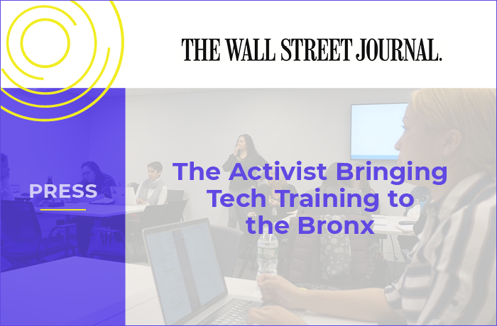The Activist Bringing Tech Training to the Bronx