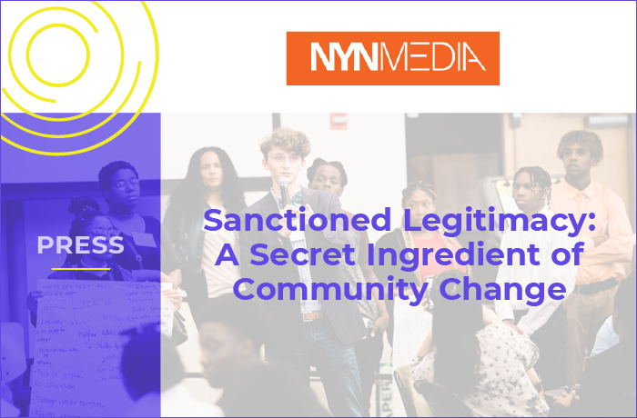 What is sanctioned legitimacy and why is it the linchpin for community change work? Sanctioned legitimacy means no institution or person can undertake grassroots work effectively and achieve meaningful results unless they are truly supported by the community. Without that sanction, the work undertaken will not have legitimacy, lasting impact or value.