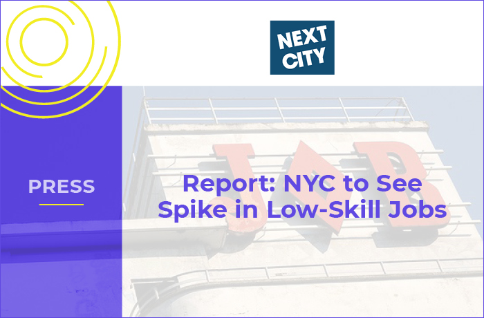 While the national unemployment rate remained relatively consistent last month, New York City may see an ample 26,000 jobs open annually over the next decade, according to a report released today by the Center for an Urban Future.