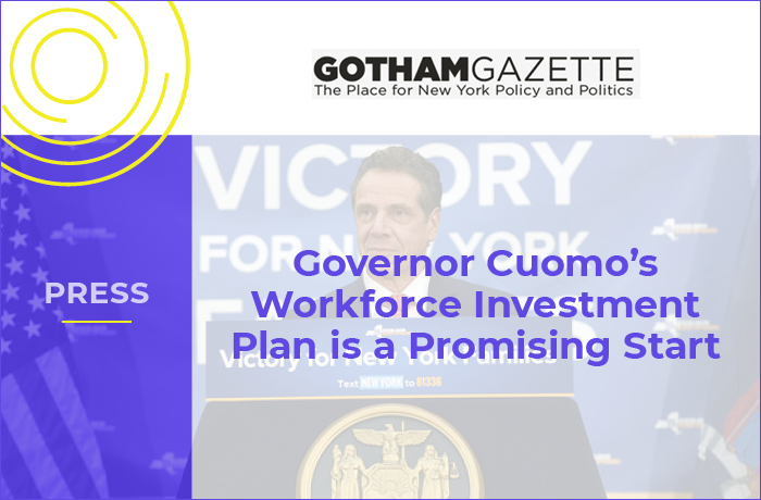 In a time when more and more training and credentialing is necessary to enter the labor market, Governor Cuomo’s workforce development proposal included as part of his 2018 State of the State symbolizes an important recognition that our economy depends on having a skilled and qualified workforce to meet the demands of tomorrow.