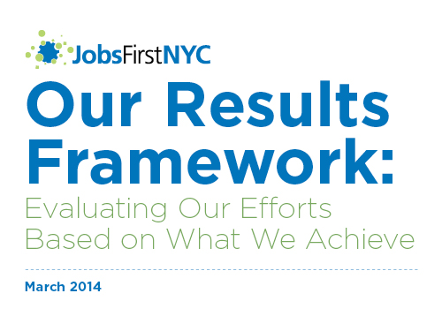 Our Results Framework: Evaluating Our Efforts Based on What We Achieve