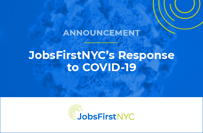 JobsFirstNYC's Response to COVID-19