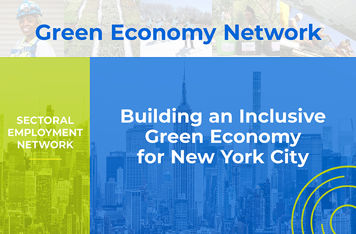 Building an inclusive Green Economy for New York City: A Data-Driven Investigation