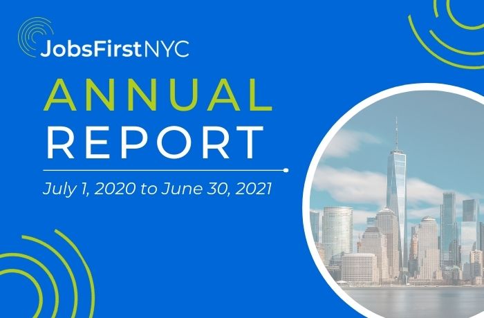 JobsFirstNYC 2020-2021 Annual Report