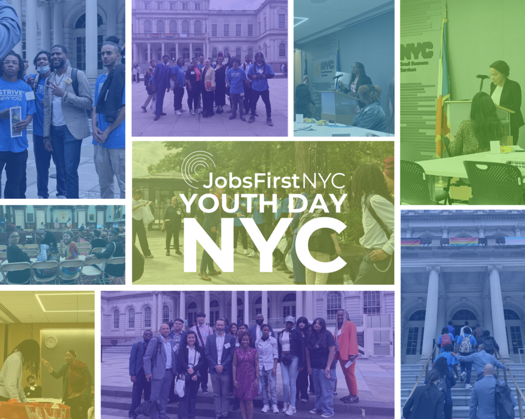 Empowerment and Advocacy: JobsFirstNYC’s Youth Day in NYC Takes Flight